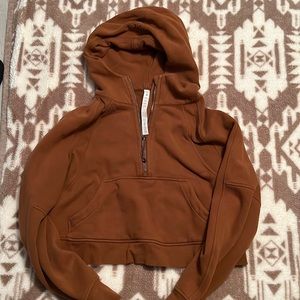 Lululemon scuba oversized half zip hoodie - size m/l